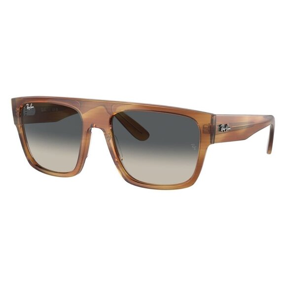 New RAY-BAN Drifter Brown Square RB0360S 140371 Sunglasses Women - Picture 1 of 6